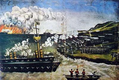Niko Pirosmanashvili The Russo-Japanese War oil painting picture